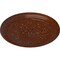 Ekena Millwork Luton Ceiling Medallion (Fits Canopies up to 1 1/8"), 15 3/4"OD x 5/8"P, Burnished Mahogany Crackle CM16LUBMC - alternate 2